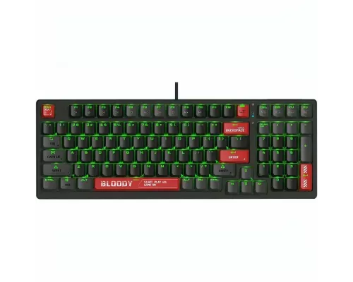 Клавиатура A4Tech Bloody AT98 USB черный/красный