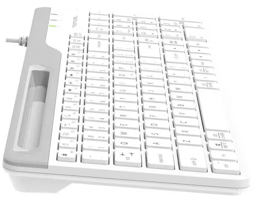 Клавиатура A4Tech Fstyler FK25 белый/серый