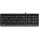 Клавиатура A4Tech Fstyler FKS10 черный/серый