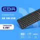 Клавиатура CBR KB 100 черный
