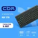 Клавиатура CBR KB 170 черный
