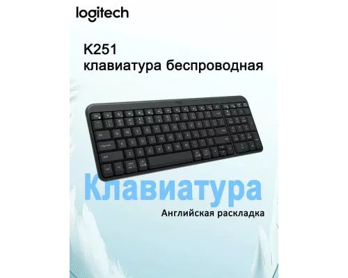 Клавиатура Logitech K251 черный
