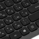 Клавиатура Oklick K859W серый/черный