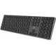 Клавиатура Oklick K867W серый/черный