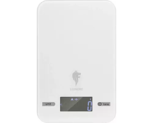 Кухонные весы LEONORD LE-17703 белый