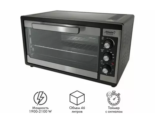 Мини-печь Atlanta ATH-1406 черный