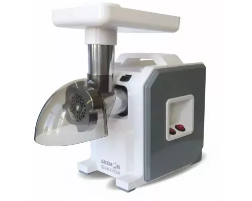 Мясорубка Аксион М43.03 белый/Серый