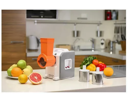 Мясорубка Аксион М43.03 белый/Серый