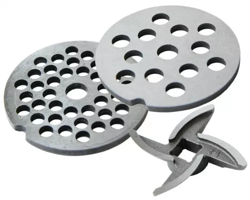 Мясорубка Аксион М43.03 белый/Серый