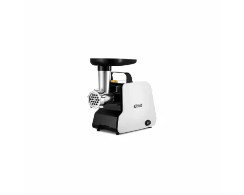 Мясорубка Kitfort КТ-2117 белый/черный