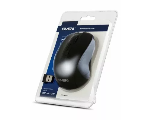 Мышь SVEN RX-270W черный
