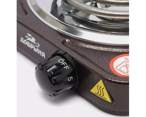 Настольная плита Добрыня DO-2205 корич.