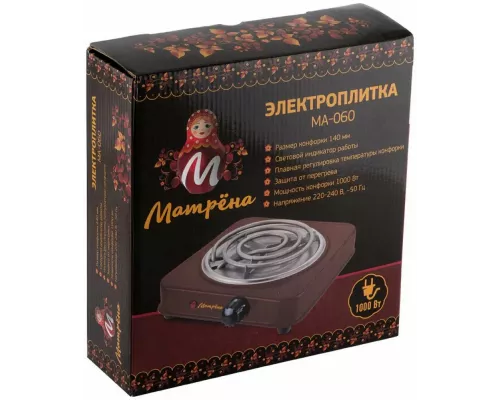 Настольная плита Матрена МА-060