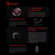 Наушники A4Tech Bloody G535 черный/серебристый