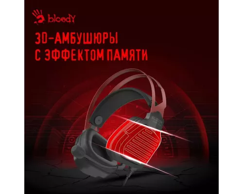 Наушники A4Tech Bloody G560 черный/красный