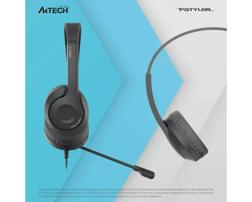Наушники A4Tech Fstyler FH100U черный