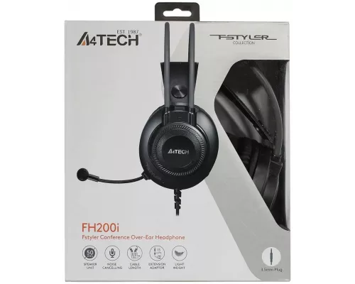 Наушники A4Tech Fstyler FH200i серый