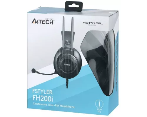 Наушники A4Tech Fstyler FH200i серый
