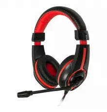 Наушники Oklick HS-L200 черный/красный