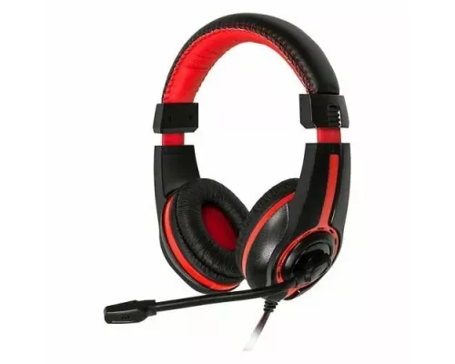 Наушники Oklick HS-L200 черный/красный