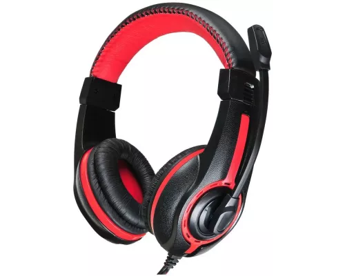 Наушники Oklick HS-L200 черный/красный