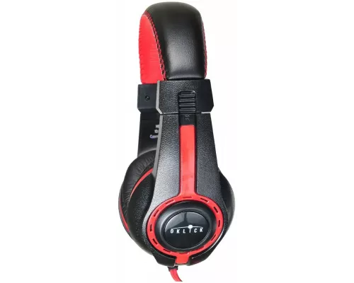 Наушники Oklick HS-L200 черный/красный