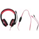 Наушники Oklick HS-L200 черный/красный