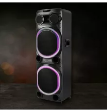 Портативная колонка Ginzzu GM-204 черный