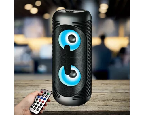 Портативная колонка Ginzzu GM-210 черный