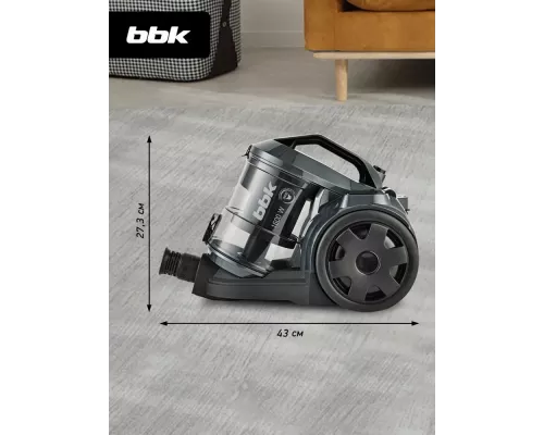 Пылесос BBK BV1601 серый
