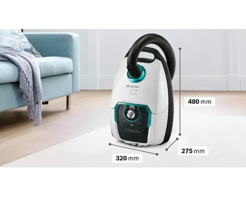 Пылесос Bosch BGL8HYG2 белый