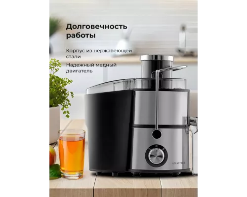 Соковыжималка Galaxy Line GL 0809 серебристый
