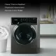 Стиральная машина Hyundai WFE8408 темно-серый