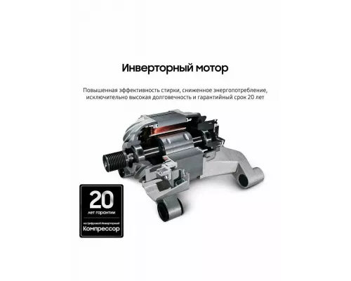 Стиральная машина Samsung WW90DG5U34AELP белый