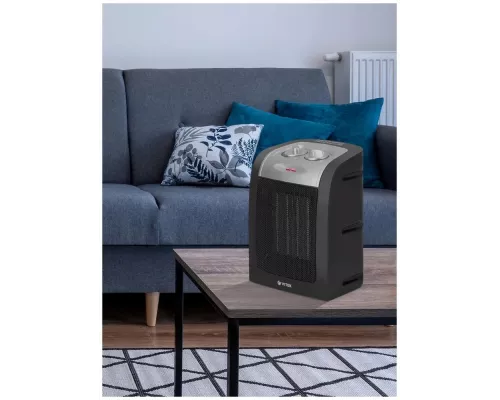 Тепловентилятор Vitek VT-2067 черный/серебристый