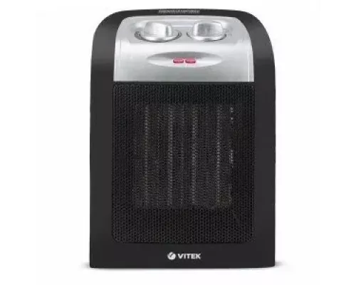 Тепловентилятор Vitek VT-2067 черный/серебристый