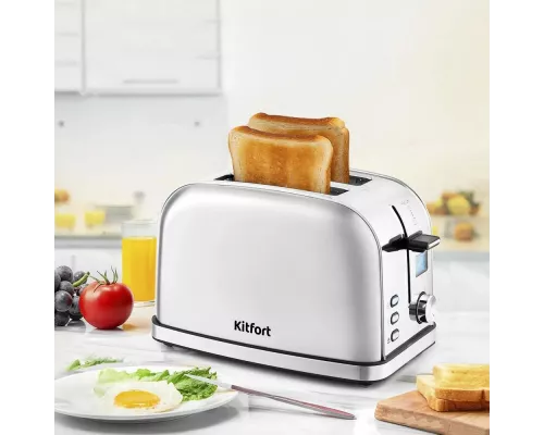 Тостер Kitfort КТ-2036-6 серебристый