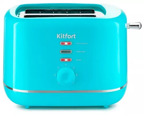 Тостер Kitfort КТ-2050-3 бирюзовый