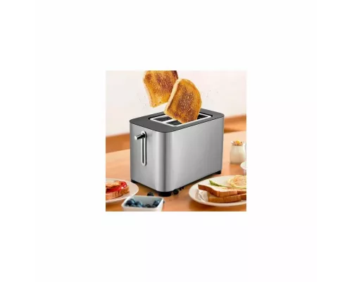 Тостер Kitfort КТ-6210 серебристый/черный