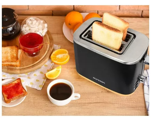 Тостер OURSSON TS2106/BL черный
