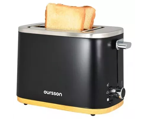 Тостер OURSSON TS2106/BL черный
