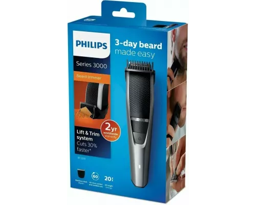 Триммер Philips BT3216/14 серебристый/черный