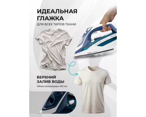 Утюг Galaxy Line GL 6138 бирюзовый