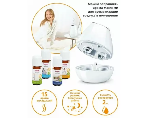 Увлажнитель воздуха Beurer LB37 белый