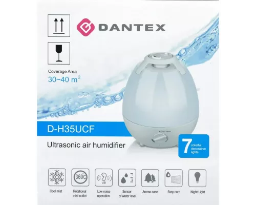 Увлажнитель воздуха Dantex D-H35UCF белый