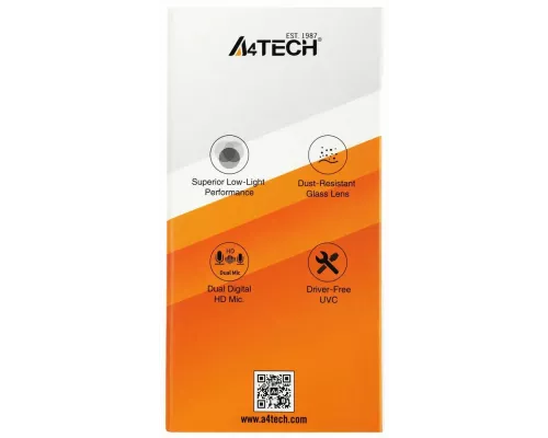 Веб-камера A4Tech PK-980HA черный