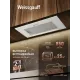 Встраиваемая вытяжка Weissgauff Integra 850 PB WH