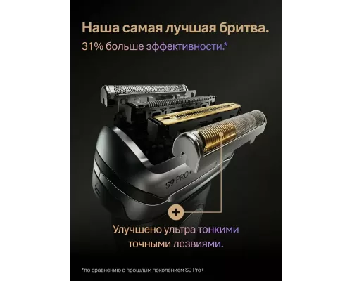 Бритва Braun 9600s черный