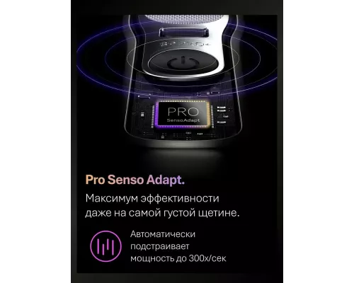 Бритва Braun 9600s черный