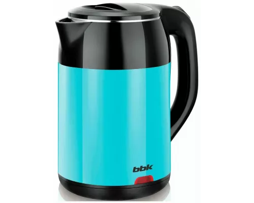 Чайник BBK EK1709P черный/бирюзовый